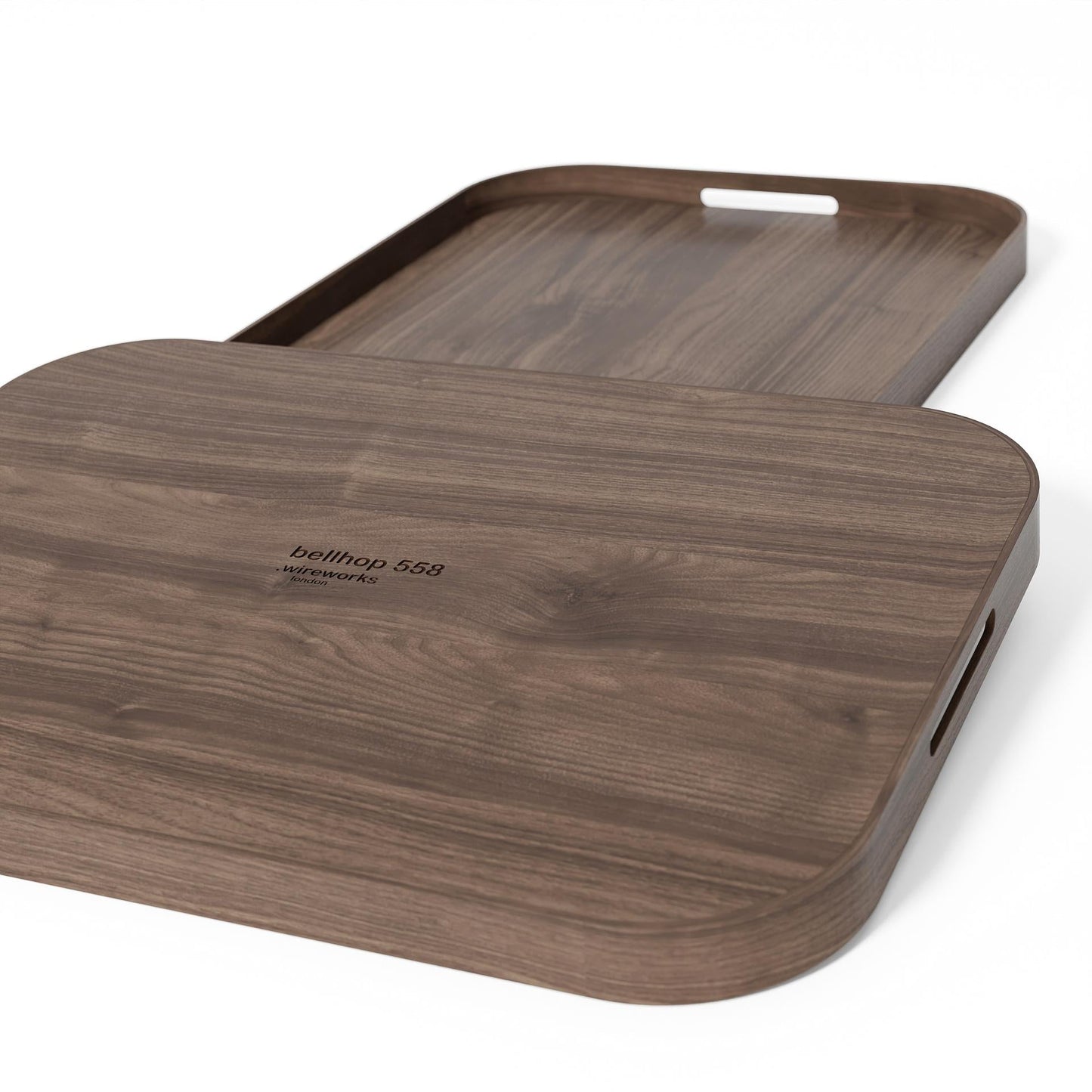 Wireworks Bellhop Tray 558 Walnut
