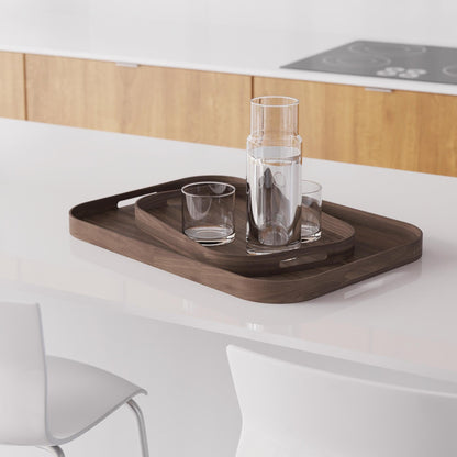 Wireworks Bellhop Tray 558 Walnut