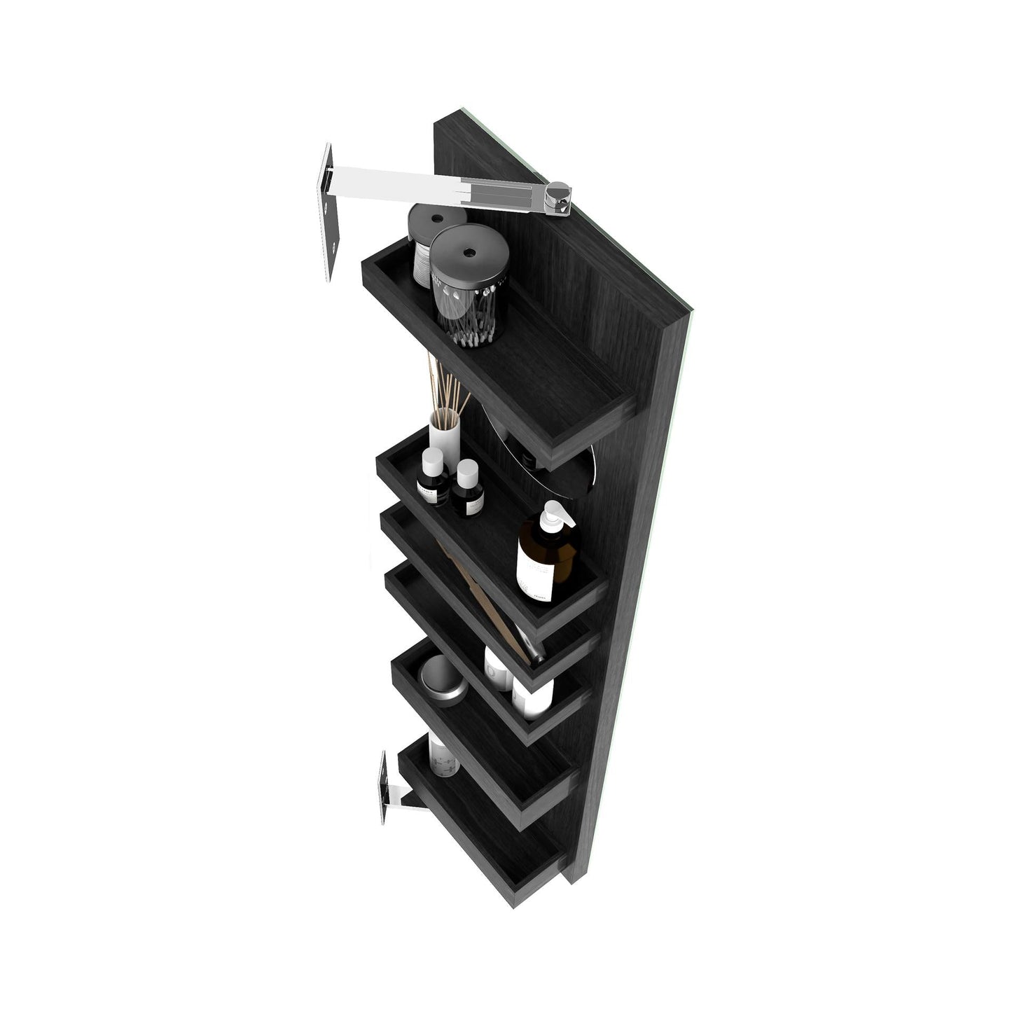 Wireworks Cabinet Revolve Cosmos Dark Oak