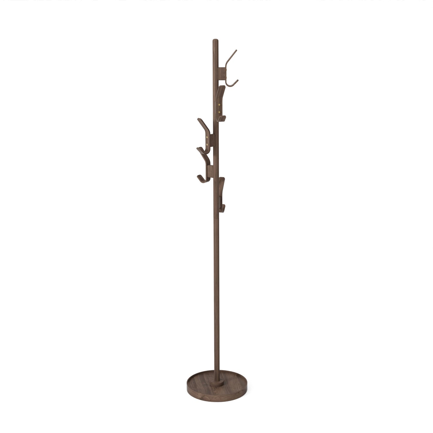 Wireworks Coat Stand Right Hook Walnut