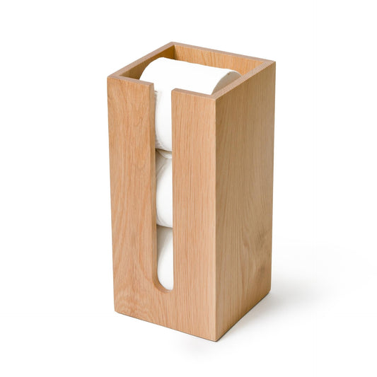 Wireworks Roll Holder Box Mezza Oak