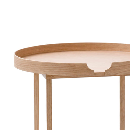 Wireworks Side Table Damien Oak