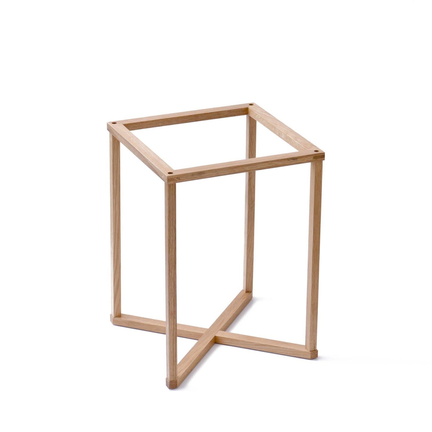 Wireworks Side Table Damien Oak