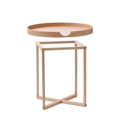 Wireworks Side Table Damien Oak