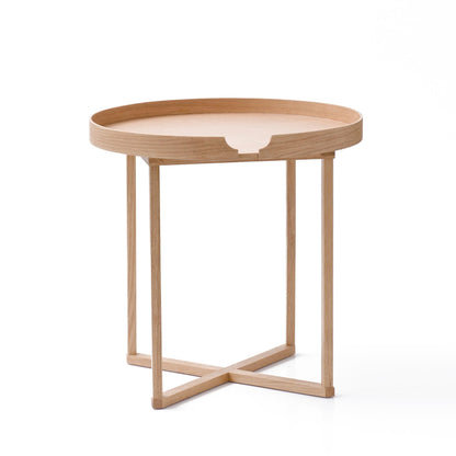 Wireworks Side Table Damien Oak