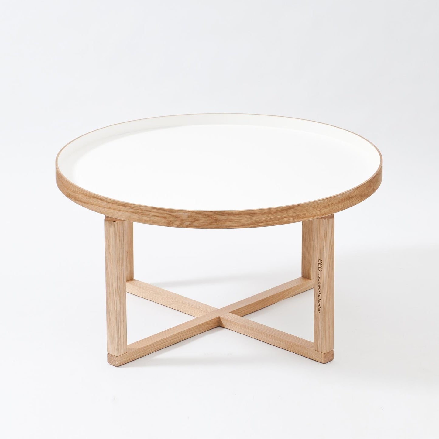 Wireworks Round Table 66 D White