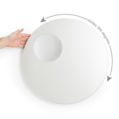 Wireworks Wall Mirror Neutrino White