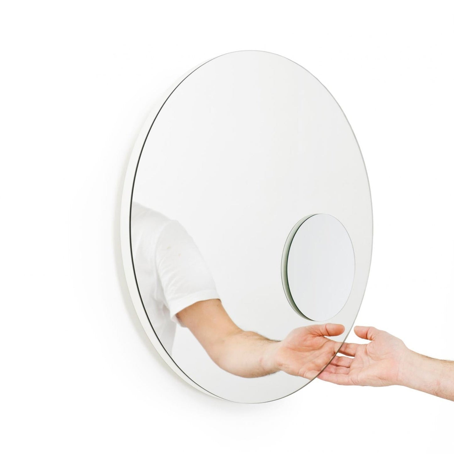 Wireworks Wall Mirror Neutrino White