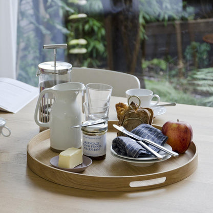 Wireworks Busboy Tray 450 Oak