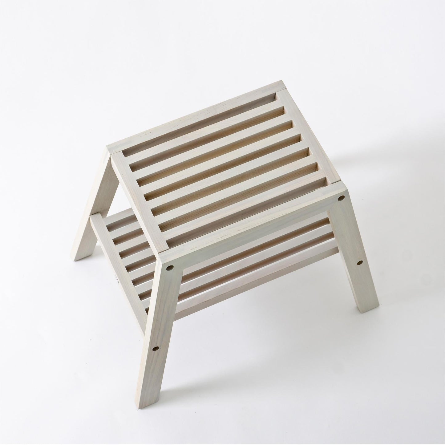 Wireworks Slatted Stool Oyster
