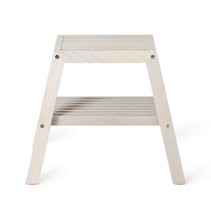 Wireworks Slatted Stool Oyster