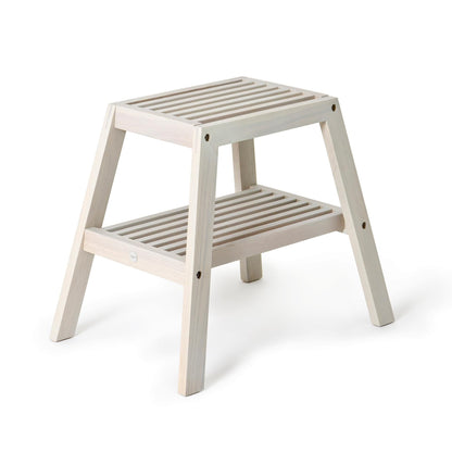 Wireworks Slatted Stool Oyster