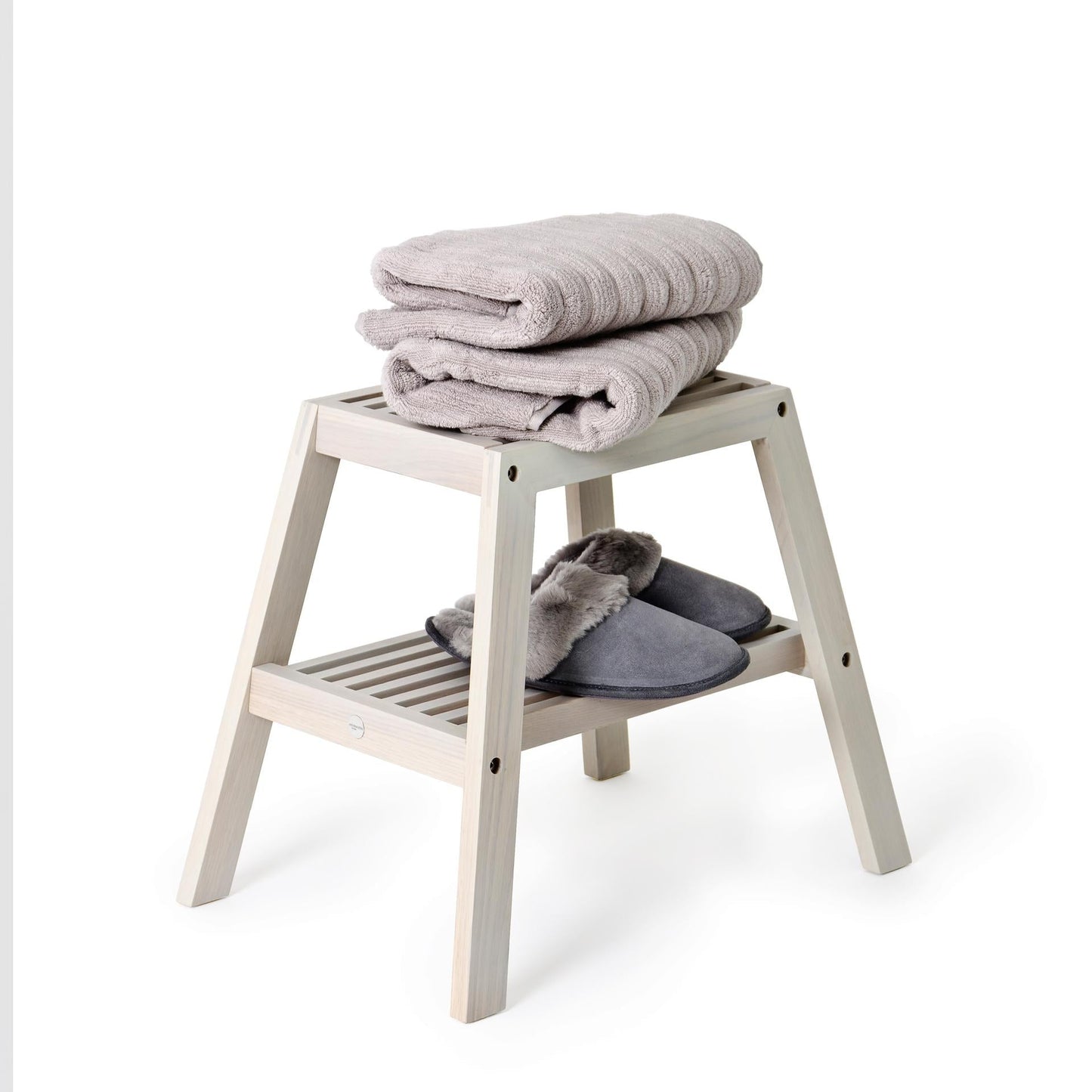 Wireworks Slatted Stool Oyster