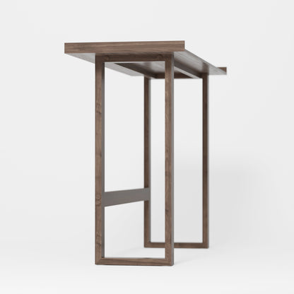 Wireworks Desk Writing Table Slim – Walnut