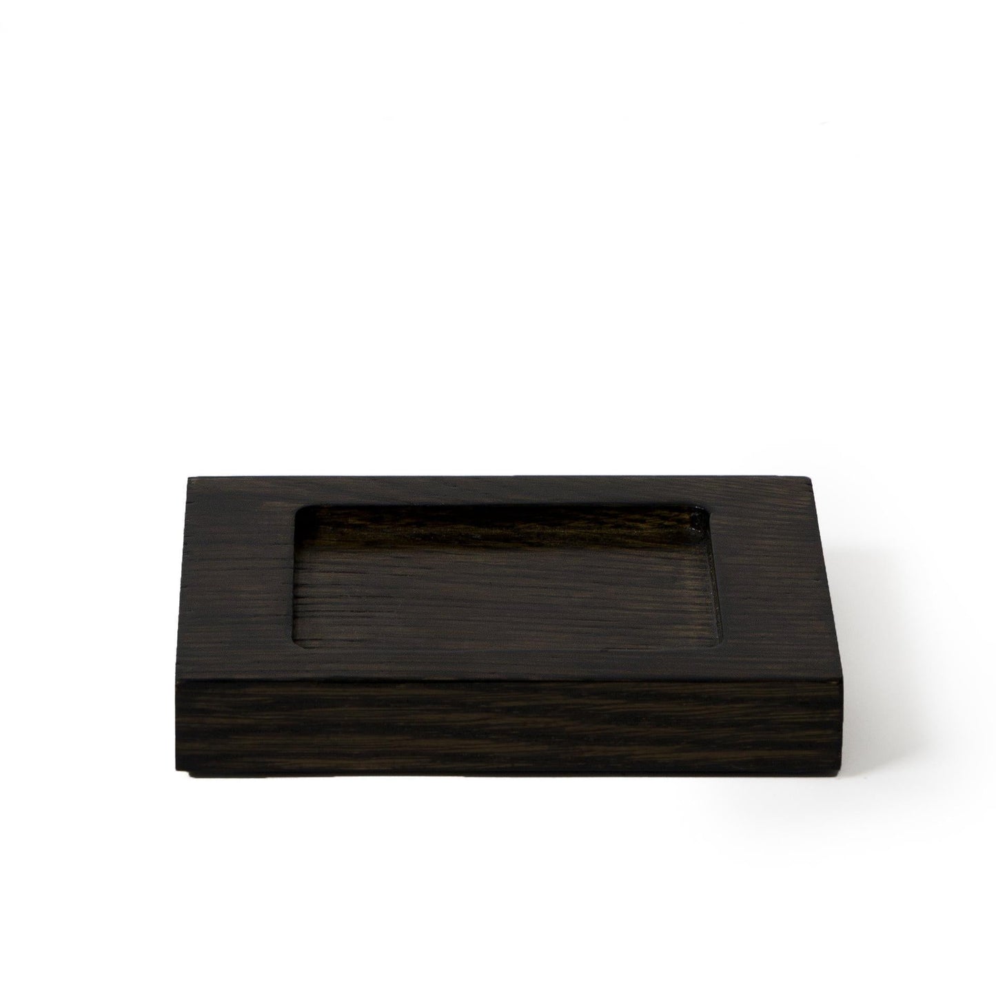 Wireworks Mezza Soap Dish Dark Oak