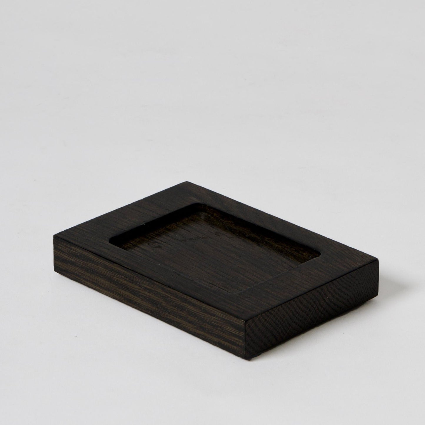 Wireworks Mezza Soap Dish Dark Oak