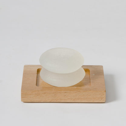 Wireworks Mezza Soap Dish Oak