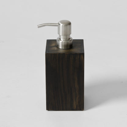 Wireworks Mezza Soap Pump Dark Oak