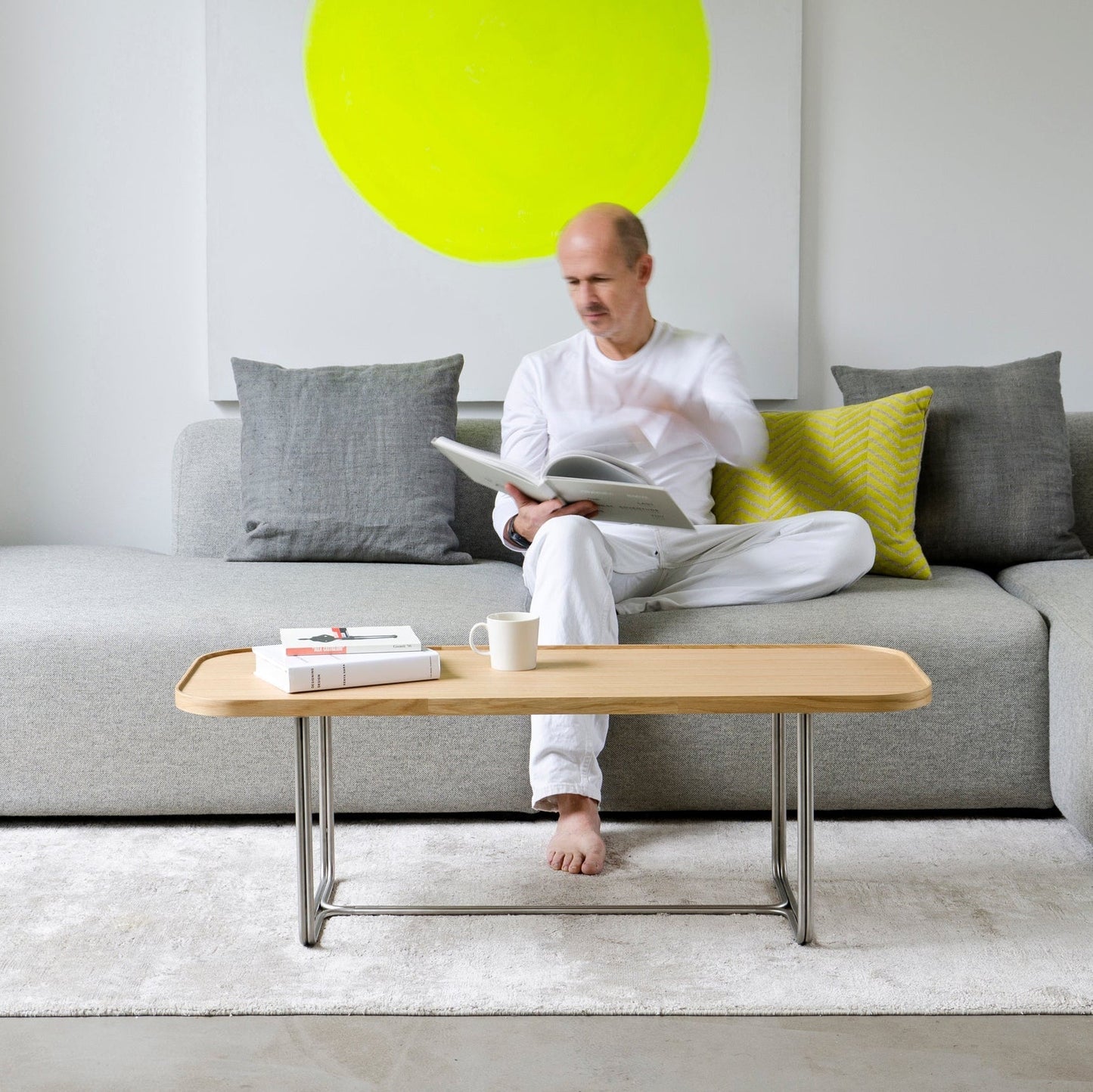 Wireworks Rectangular Table Dt114 Oak