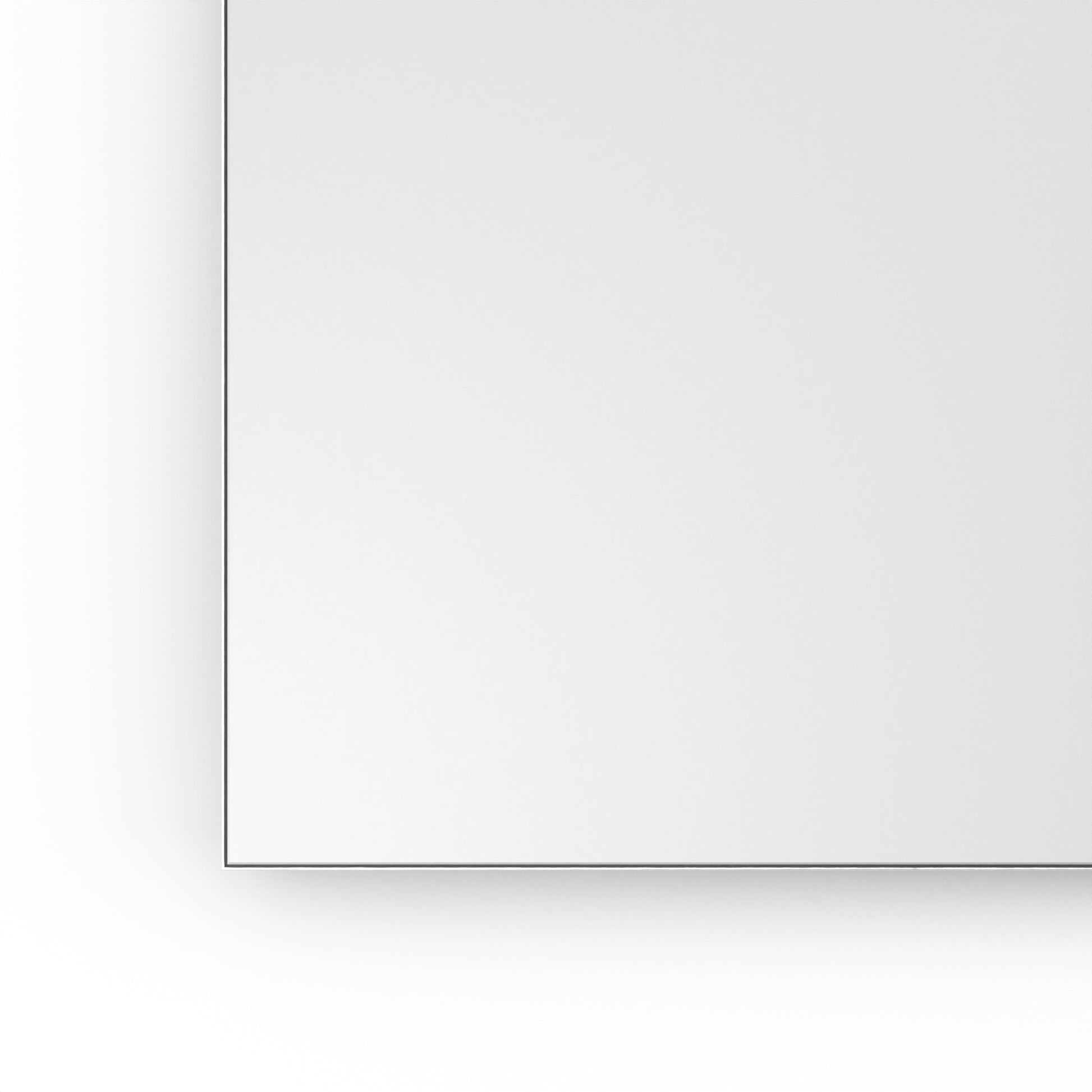 Origins Living Tate Rectangular Mirror 70x90cm Polished Aluminium - Hot Tub Shop