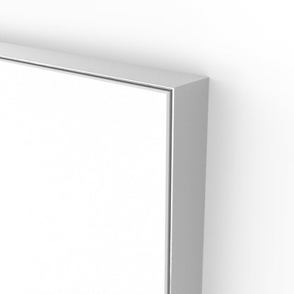 Origins Living Tate Rectangular Mirror 120x70cm Polished Aluminium