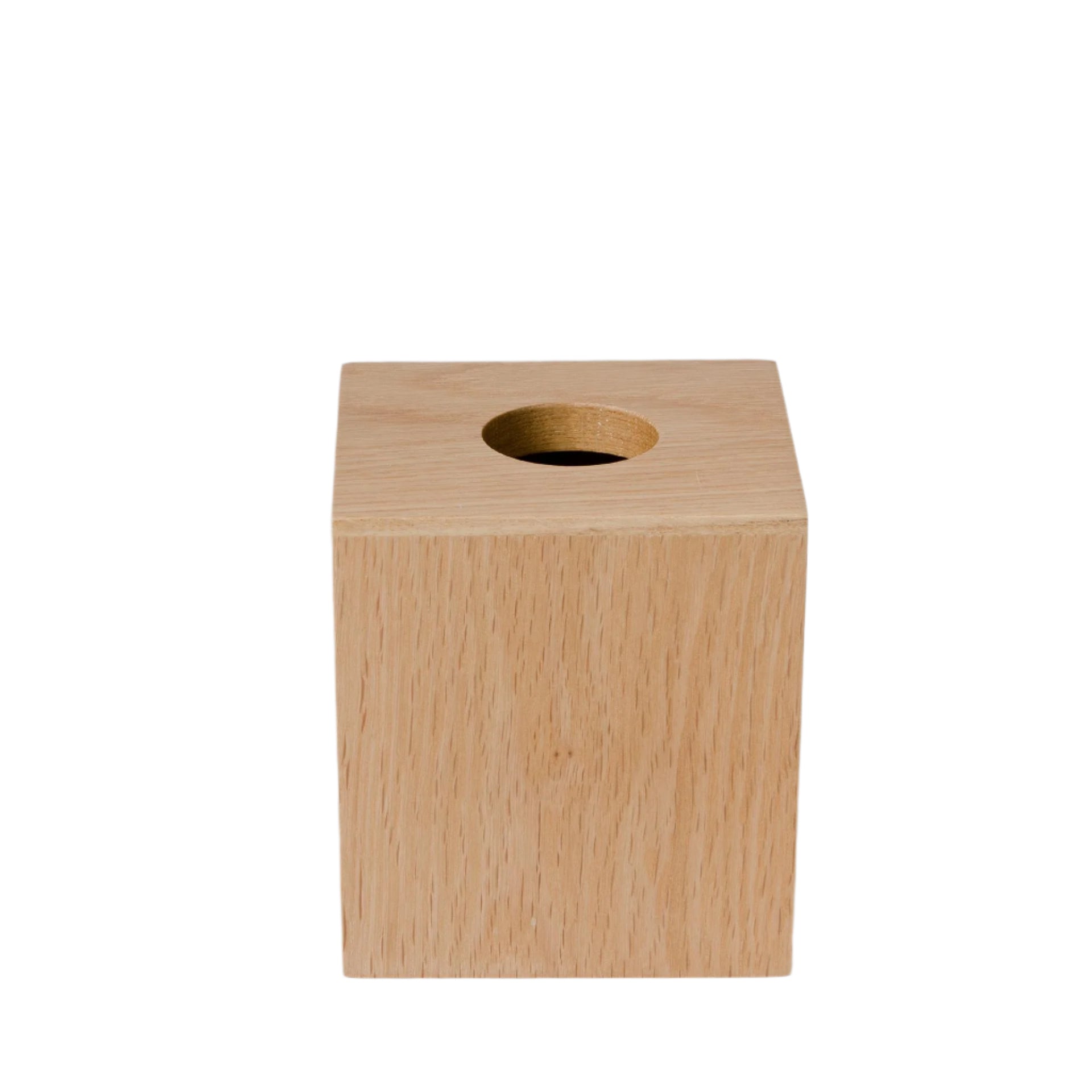 Wireworks Tissue Box Cover Mezza Oak - Hot Tub Shop