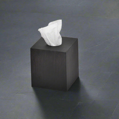 Wireworks Tissue Box Cover Mezza Dark Oak