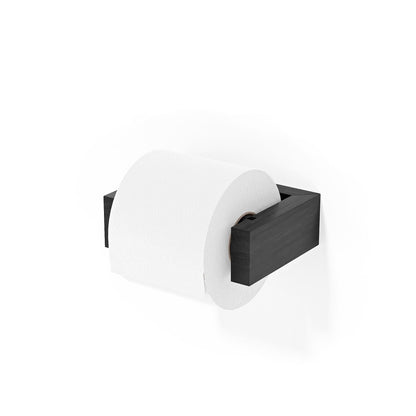 Wireworks Toilet Roll Holder Slimline Dark Oak