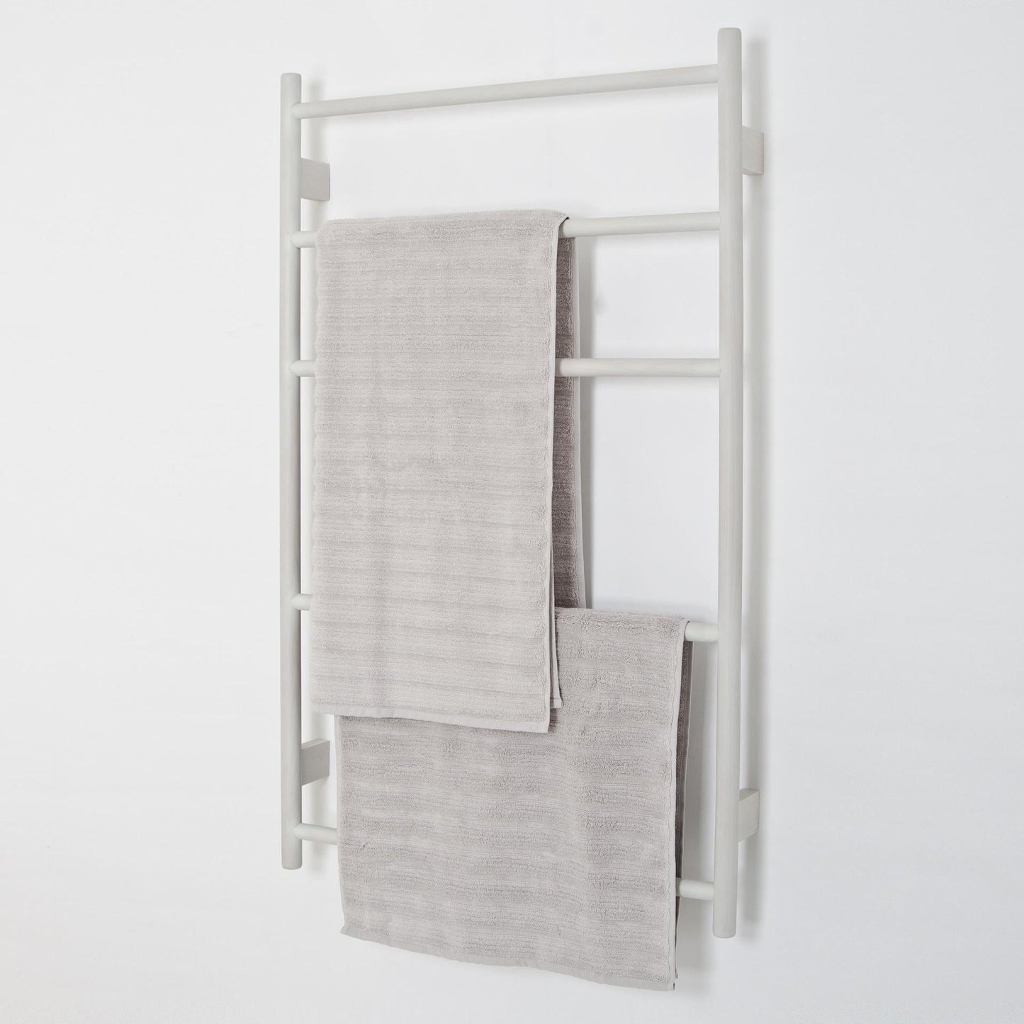 Wireworks Towel Rail Wallbar Oyster