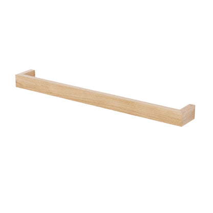 Wireworks Towel Rail 72cm Slimline Oak