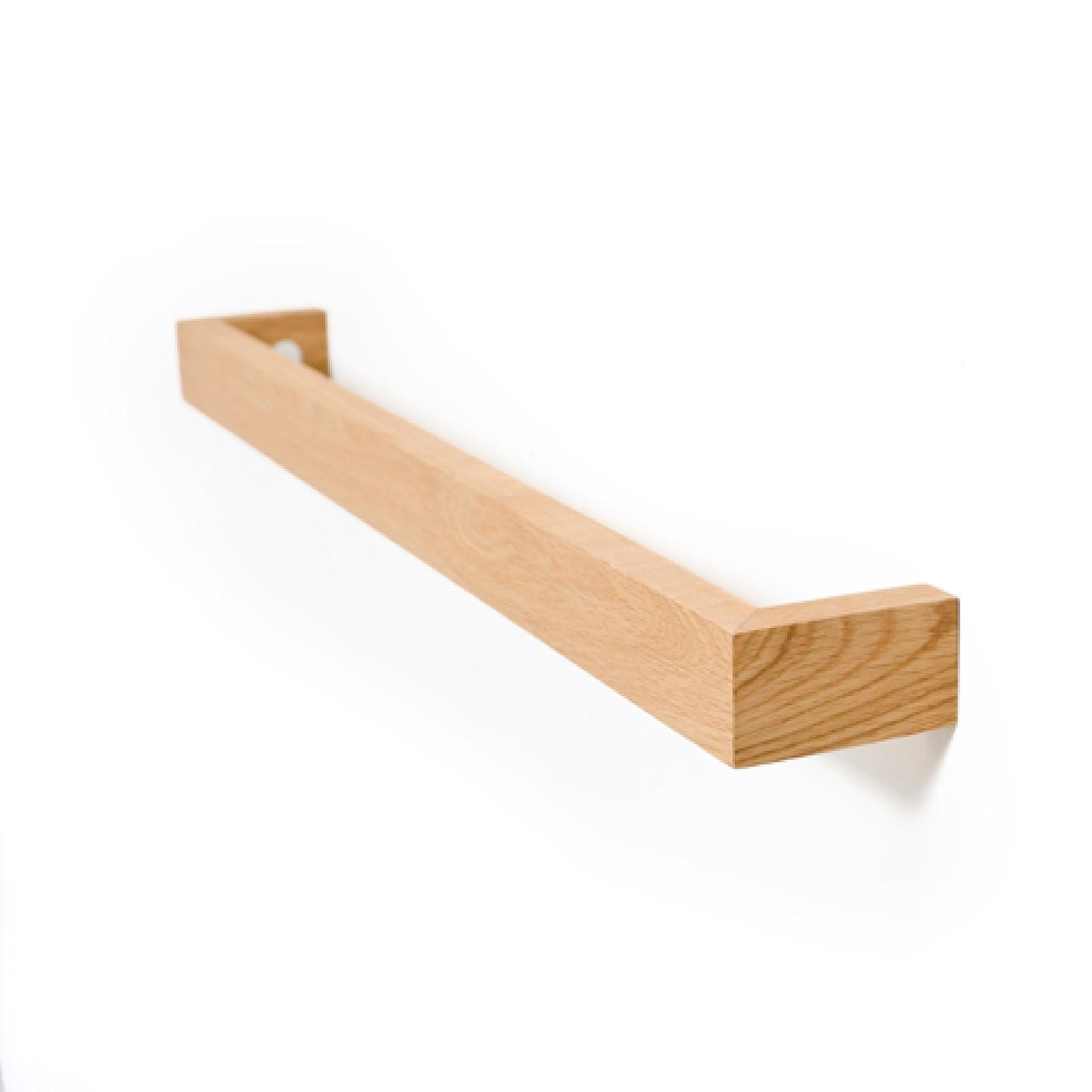 Wireworks Towel Rail 72cm Slimline Oak