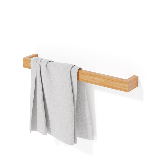 Wireworks Towel Rail Arena 60cm Bamboo