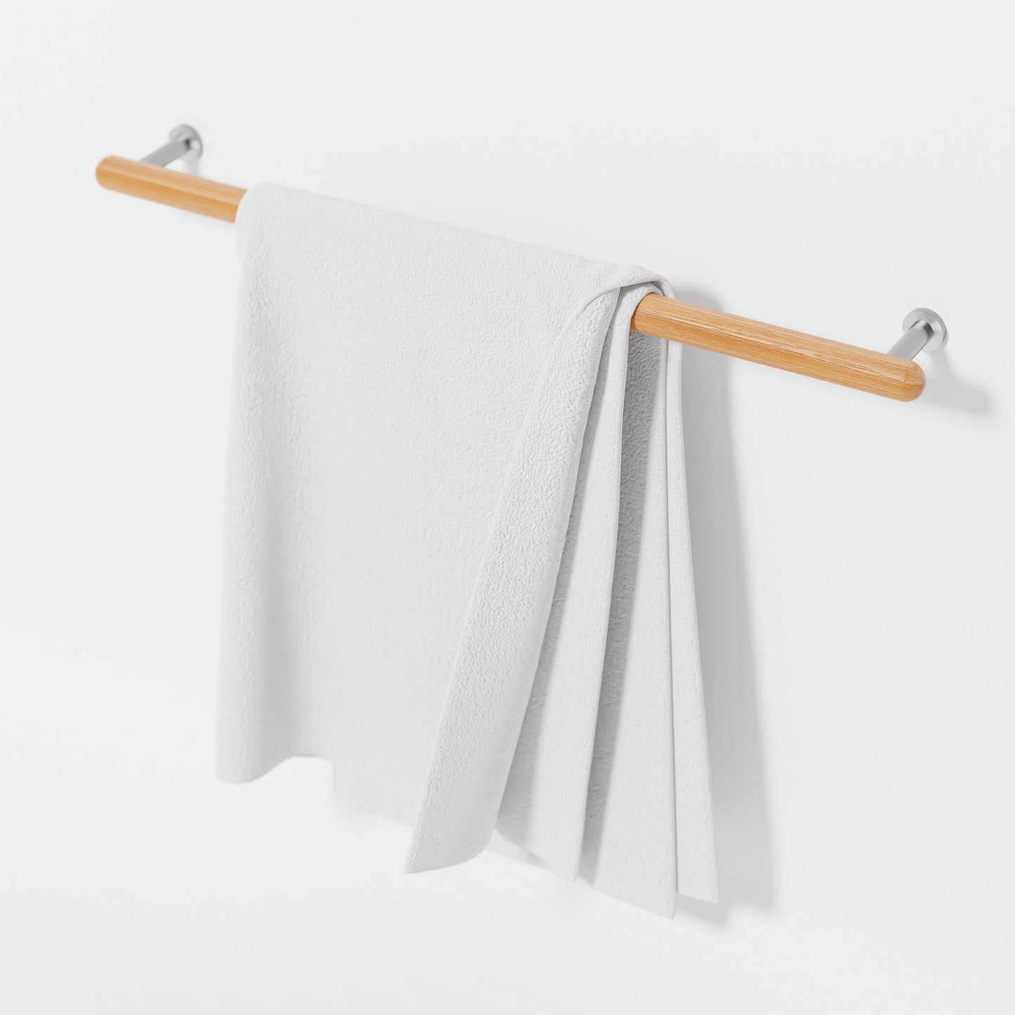 Wireworks Towel Rail Yoku Bamboo
