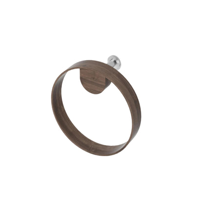 Wireworks Hand Towel Ring Yoku Walnut
