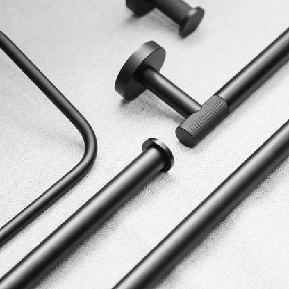 Origins Living Turner Open Towel Bar Matt Black - Hot Tub Shop