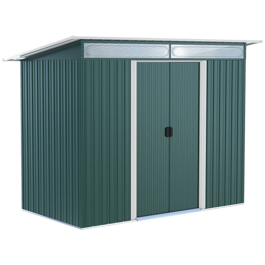 Premium Outdoor Storage Shed - Spacious, Durable & Lockable - Ideal for Tools, Equipment & Bikes - Hot Tub Shop