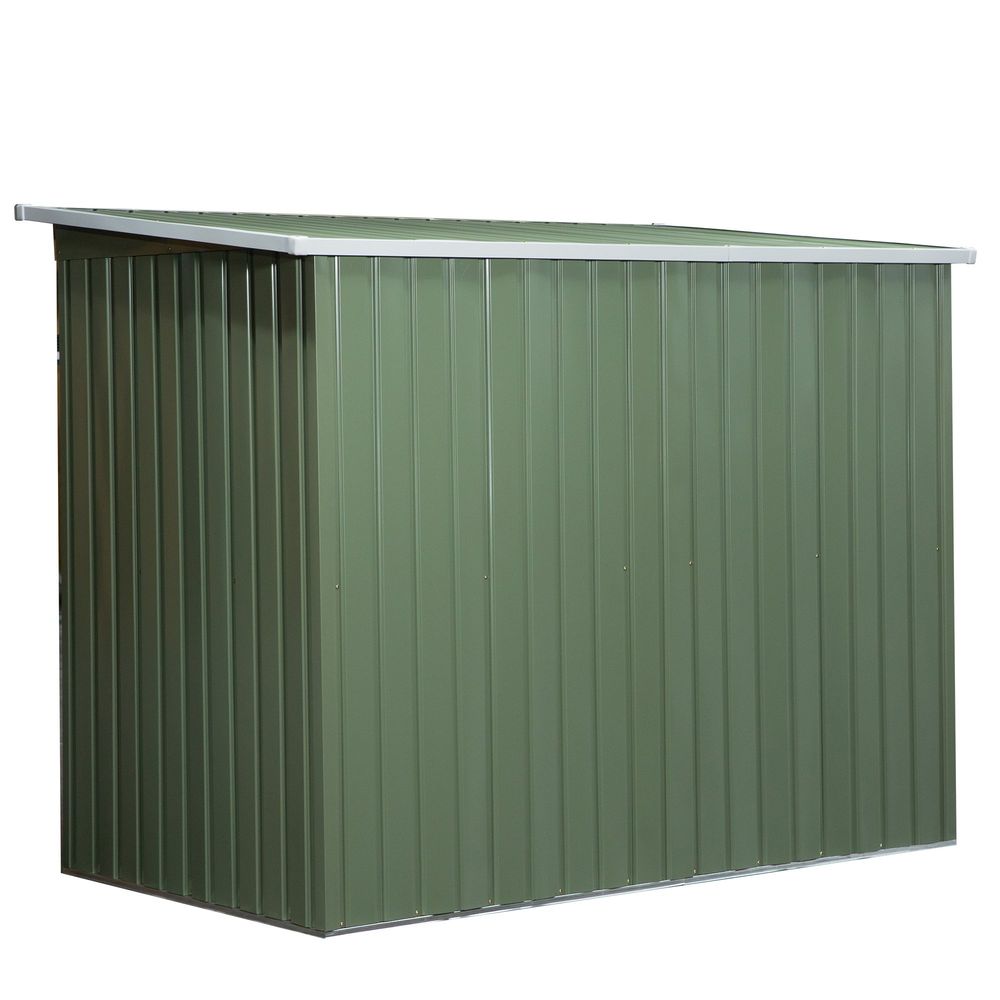 Garden Storage Shed - Durable, Sloped Roof, Outdoor Equipment Tool Storage - 213x130x173cm - Hot Tub Shop