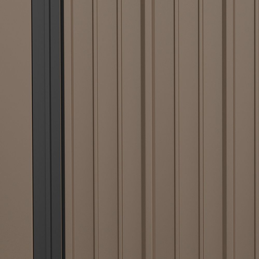 Outsunny Steel Garden Shed - Lockable Door - Weather-Resistant - Spacious Storage - High Quality - Hot Tub Shop