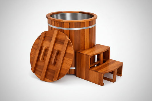 KOVE Cedar Ice Bath – Upright Cold Plunge