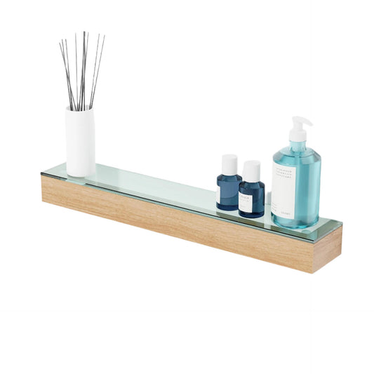 Wireworks Glass Shelf Slimline Oak