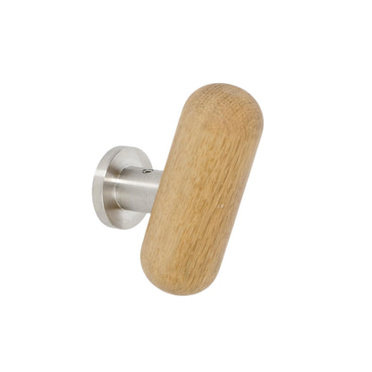 Wireworks Robe Hook Yoku Oak