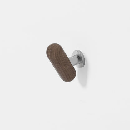 Wireworks Robe Hook Yoku Walnut