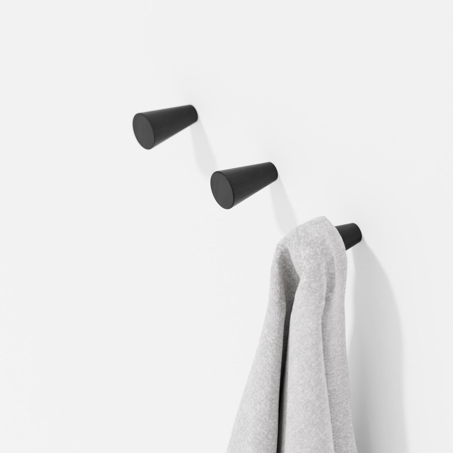 Wireworks Wall Hook (Set Of Two) Dark Oak