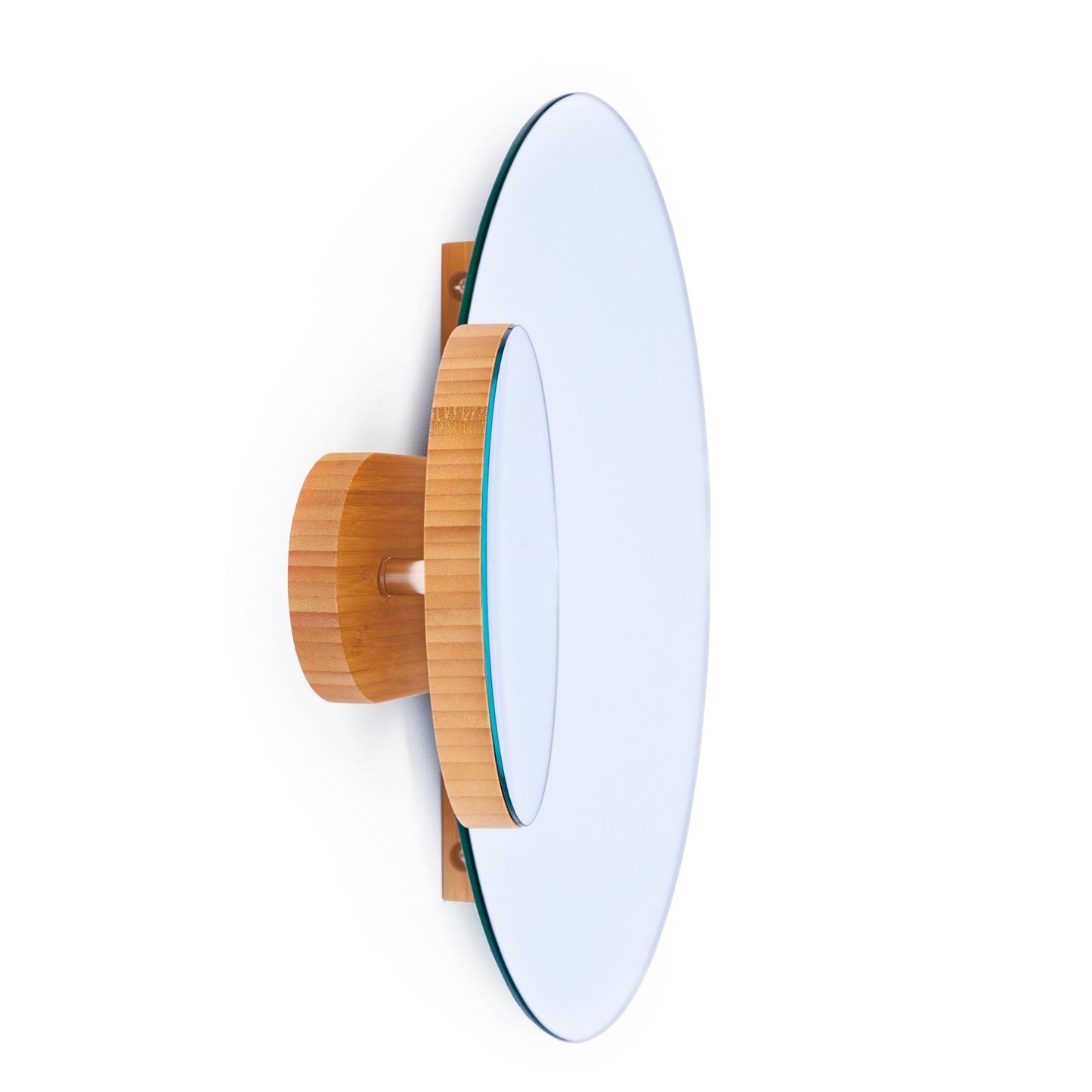 Wireworks Wall Mirror Eclipse Bamboo