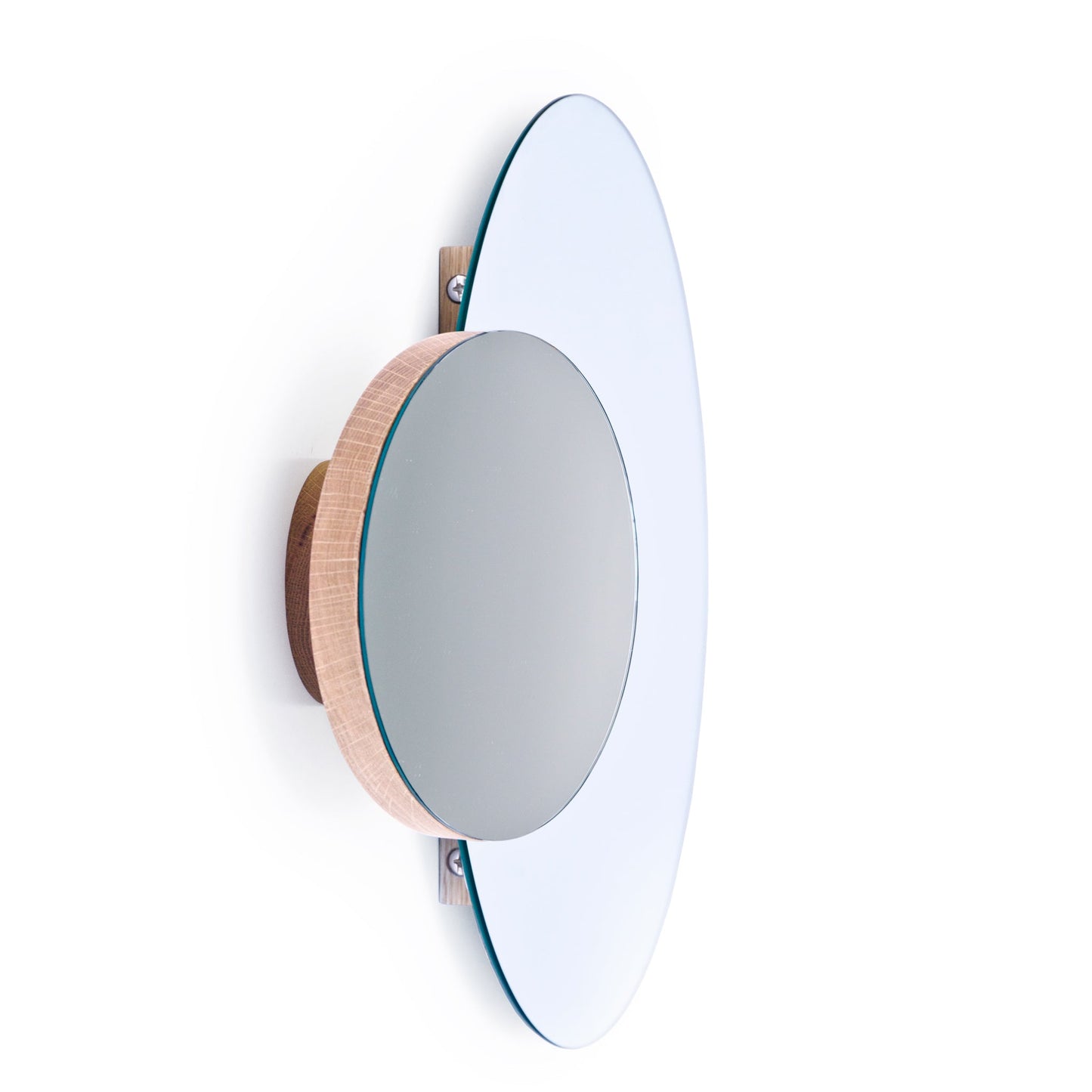 Wireworks Wall Mirror Eclipse Oak