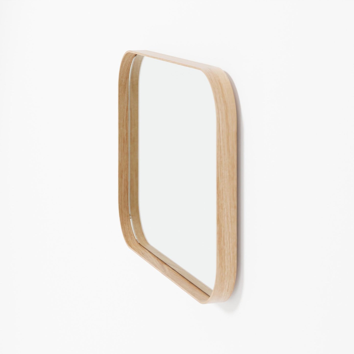 Wireworks Wall Mirror Outlook 55 Oak
