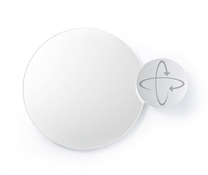 Wireworks Wall Mirror Eclipse Bamboo