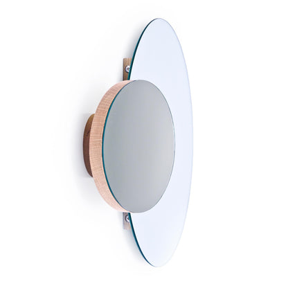 Wireworks Wall Mirror Eclipse Oak