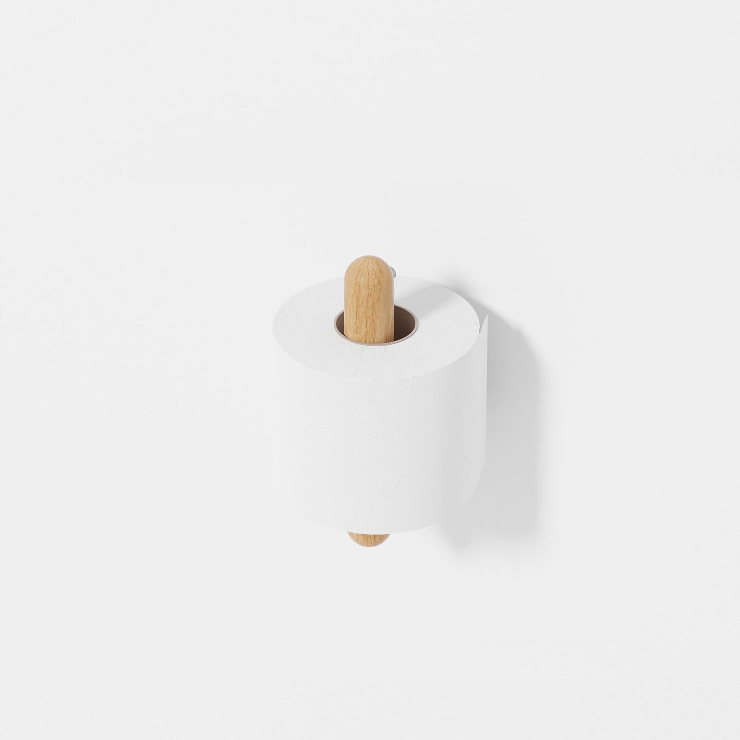 Wireworks Toilet Roll Holder Yoku Oak