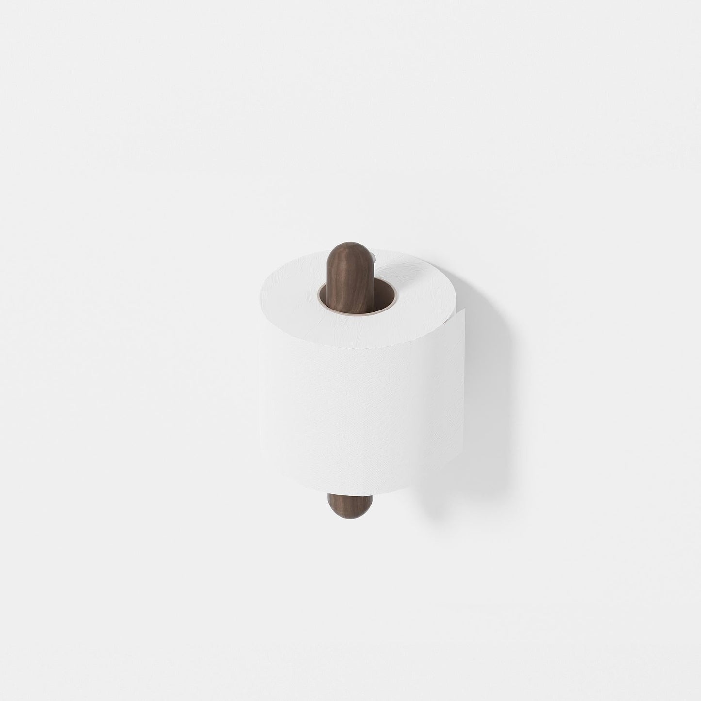 Wireworks Toilet Roll Holder Yoku Walnut